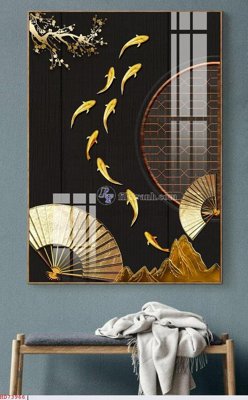 File in mica File bộ tranh treo hiện đại HD73966 (ảnh gốc) đẹp