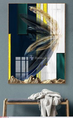 File PSD File bộ tranh treo hiện đại HD73997 (gốc) nhiều lớp (multi-layer)