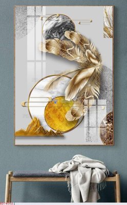 File in trần File bộ tranh treo hiện đại HD74002 (file gốc) chủ đề vũ trụ