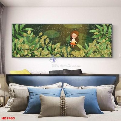 File PSD File tranh bộ hiện đại HD7403 (bản gốc) độ phân giải cao