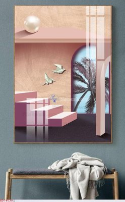 Cung cấp file tranh gốc File bộ tranh treo hiện đại HD74030 độc quyền