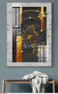 File gốc File bộ tranh treo hiện đại HD74066 (in mica) cắt laser