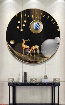 File gốc File bộ tranh treo hiện đại HD74104 (phong cách) tối giản