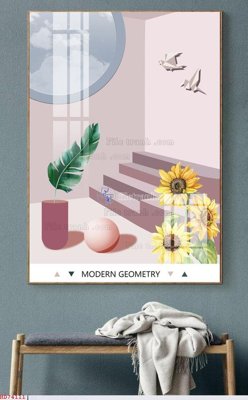 Tải file File bộ tranh treo hiện đại HD74111 (gốc) in nhanh