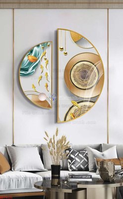 File in trần File bộ tranh treo hiện đại HD74135 (bản gốc) bầu trời