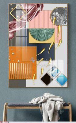 File tranh File bộ tranh treo hiện đại HD74229 (bản gốc) treo quán cafe