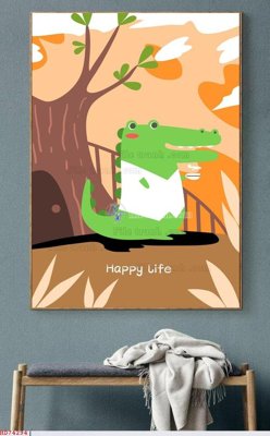 File gốc File bộ tranh treo hiện đại HD74294 (bản quyền) cho in ấn