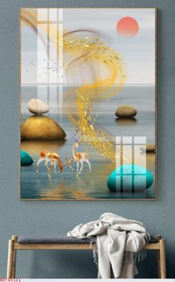 File tranh gốc File bộ tranh treo hiện đại HD74312 (bản quyền) Filetranh.com