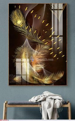 File in trần File bộ tranh treo hiện đại HD74329 (bản gốc) đại dương