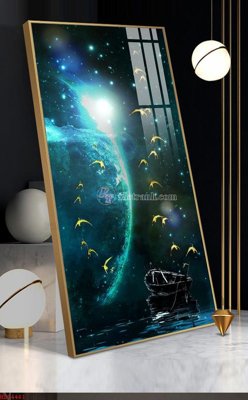 Tải file File bộ tranh treo hiện đại HD74461 (gốc) chủ đề tôn giáo