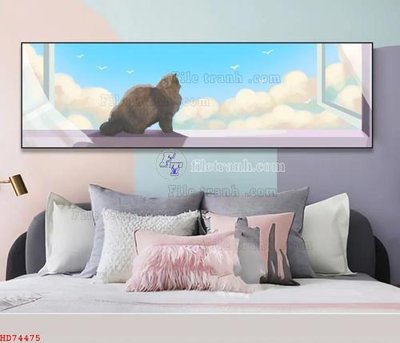 File ảnh File bộ tranh treo hiện đại HD74475 (gốc) in backdrop sự kiện