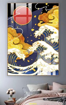 Tải file File tranh hiện đại treo tường HD79002 (PSD) cho in tranh 3D