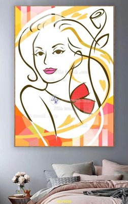 File gốc File tranh hiện đại treo tường HD79008 (trang trí) phòng trẻ em