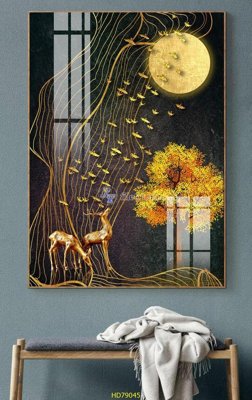 File tranh gốc File tranh hiện đại treo tường HD79045 (bản quyền) độc đáo