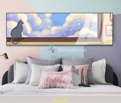 File gốc File tranh hiện đại treo tường HD79093 (PSD/TIFF) độ phân giải cao