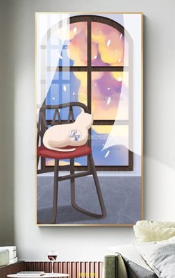 File in trần File tranh hiện đại treo tường HD79191 (file gốc) chủ đề vũ trụ