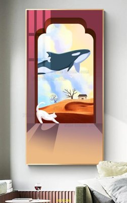 File in trần File tranh hiện đại treo tường HD79240 (bản gốc) phong cảnh