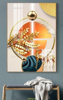 Ảnh gốc File tranh hiện đại treo tường HD79277 (độ nét cao) in tráng gương