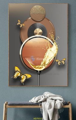 File gốc File tranh hiện đại treo tường HD79312 (in tráng gương) ốp tường