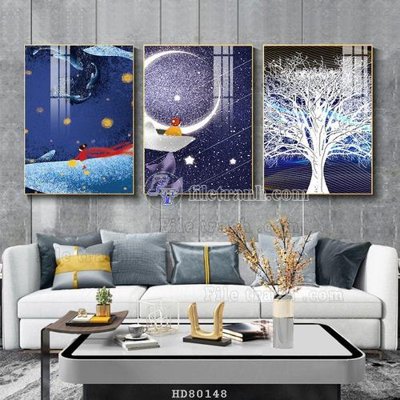 Tải file File tranh hiện đại pha lê gương HD80148 (ảnh gốc) in tranh kính