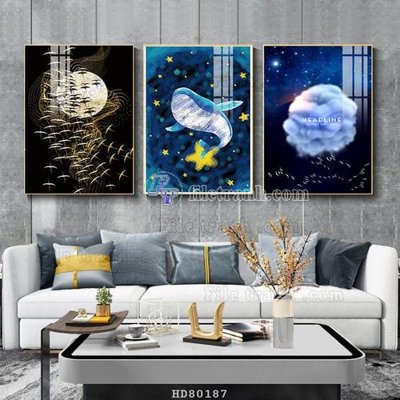 File gốc File tranh hiện đại pha lê gương HD80187 (PNG) nền trong suốt