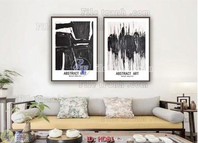 File in lụa File tranh hiện đại HD81 (tân cổ điển) File tranh hiện đại HD81