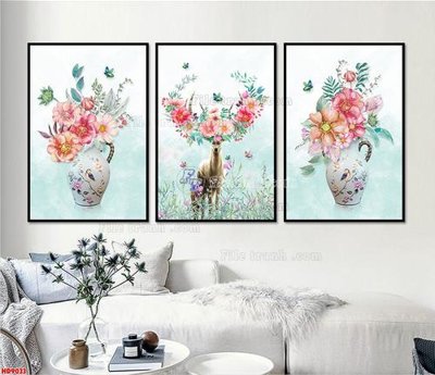 File gốc File tranh bộ hiện đại HD9033 (cho in UV) siêu nét