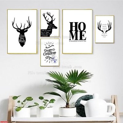 Tải file File tranh bộ hiện đại HD9090 (gốc) làm file thiết kế