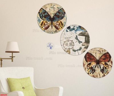 File gốc File tranh bộ hiện đại HD9099 (in ấn) màu sắc trung thực