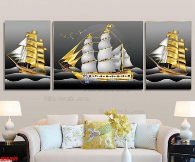 Download file gốc File tranh bộ hiện đại HD9137 (in mica) 3D