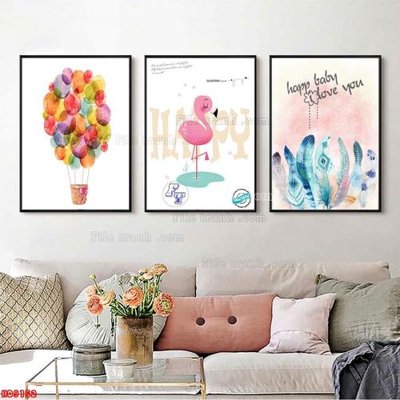 Tải file gốc File tranh bộ hiện đại HD9152 (bản PSD) gốc