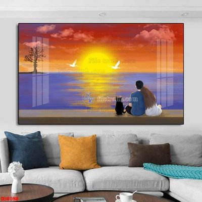 Tải file File tranh bộ hiện đại HD9165 (ảnh gốc) độ phân giải 300dpi