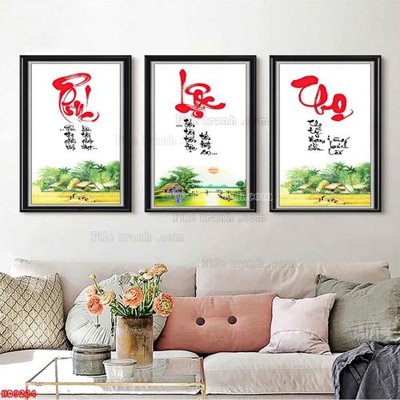 Tải file File tranh bộ hiện đại HD9224 (PSD) cho in ấn quảng cáo