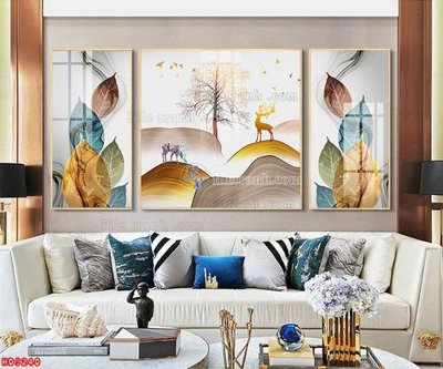 File tranh ảnh gốc File tranh bộ hiện đại HD9240 dùng cho in khổ lớn