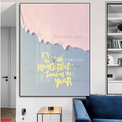 File tranh File tranh bộ hiện đại HD9256 (bản gốc) in lụa 5D