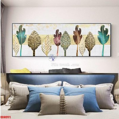 Tải file File tranh bộ hiện đại HD9271 (PSD) cho in tranh kính