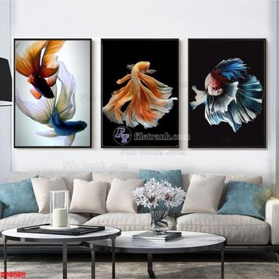 File gốc File tranh bộ hiện đại HD9290 (trang trí) phòng ngủ