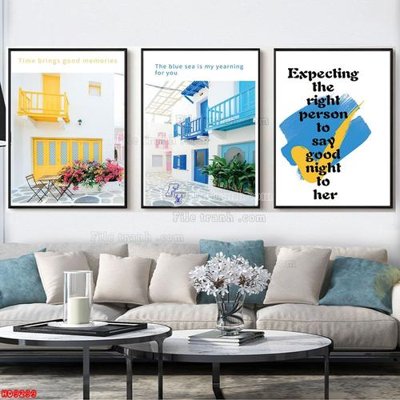 File gốc File tranh bộ hiện đại HD9299 (in lụa) tranh thuận buồm