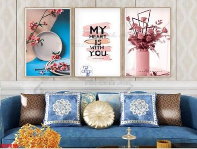 Mua file gốc File tranh bộ hiện đại HD9312 (PSD) tại Filetranh.com