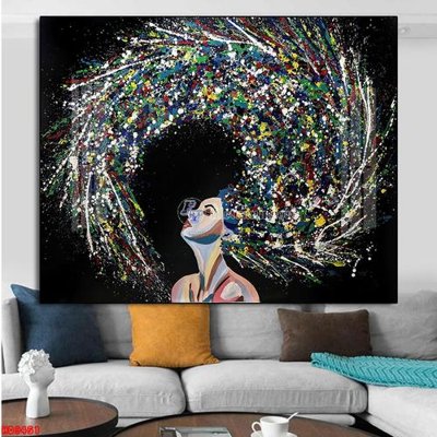 File gốc File tranh bộ hiện đại HD9451 (in lụa) họa tiết 3D