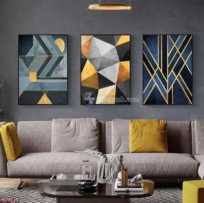 File tranh File tranh bộ hiện đại HD9514 (gốc) chủ đề thiên nhiên