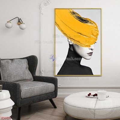File tranh File tranh bộ hiện đại HD9538 (bản gốc) trang trí văn phòng