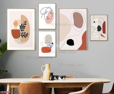 Tải file tranh File tranh bộ hiện đại HD9569 (gốc) tại Filetranh.com