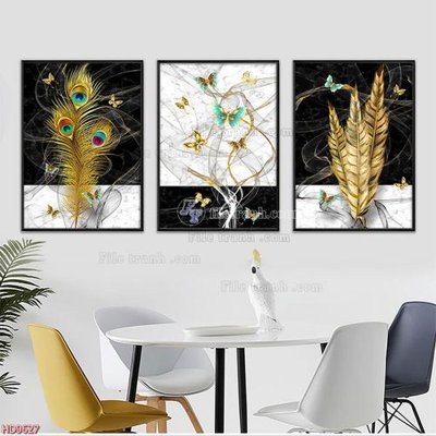 Tải file gốc File tranh bộ hiện đại HD9627 (bản PSD) đầy đủ layer