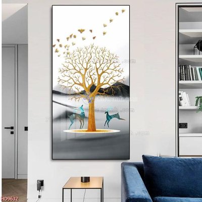 File gốc File tranh bộ hiện đại HD9632 (trang trí) cho phòng khách