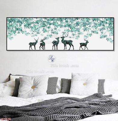 File in ấn File tranh bộ hiện đại HD9636 (bản gốc) sắc nét