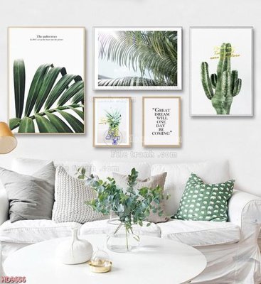 File gốc File tranh bộ hiện đại HD9656 (trang trí) phòng ngủ