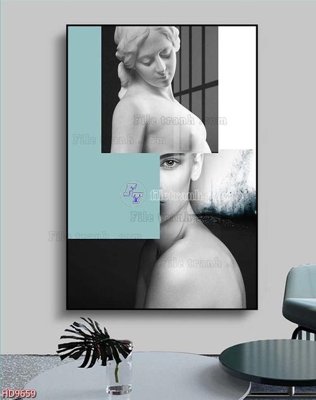 File gốc File tranh bộ hiện đại HD9659 (dành cho quảng cáo)