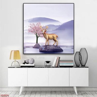 Tải file gốc File tranh bộ hiện đại HD9674 (để in lụa)