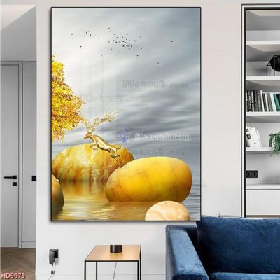 File tranh gốc File tranh bộ hiện đại HD9675 (bản quyền) độc đáo